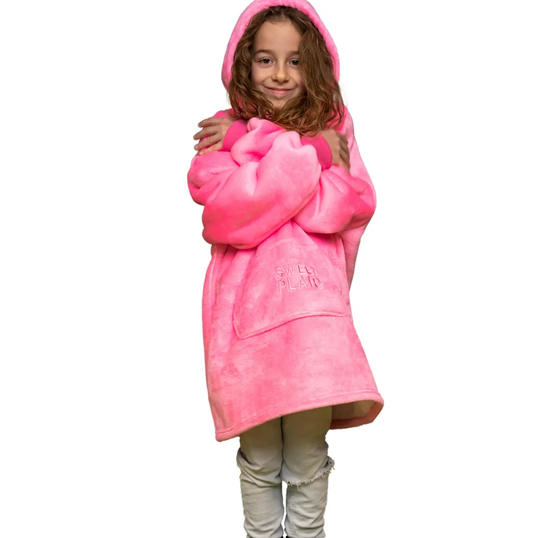 SweetPlaid™ Kids - Rose - SweatPlaid Enfant