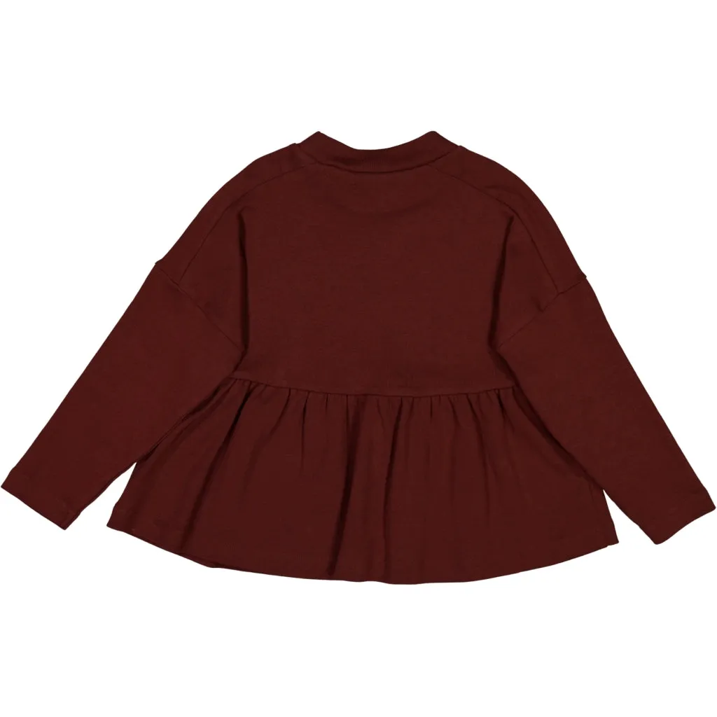 T-Shirt Lilly - maroon