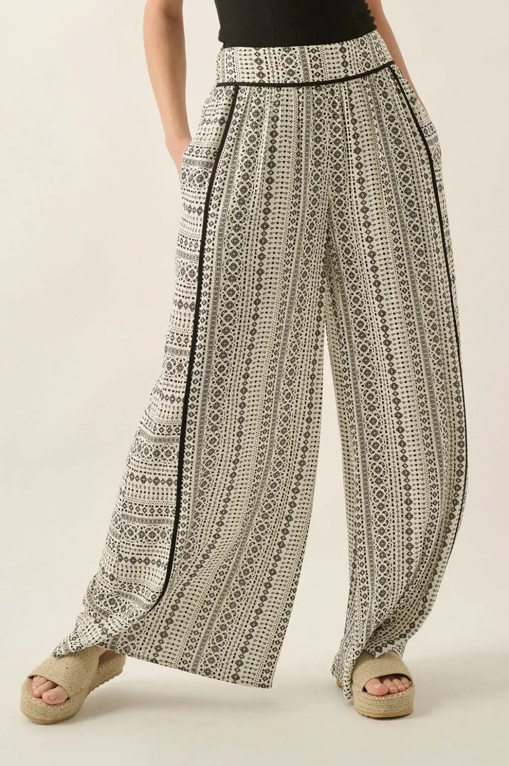 The Aztec Crepe Pant