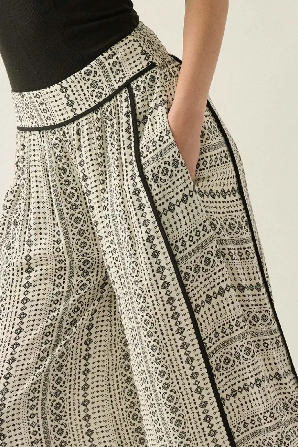 The Aztec Crepe Pant