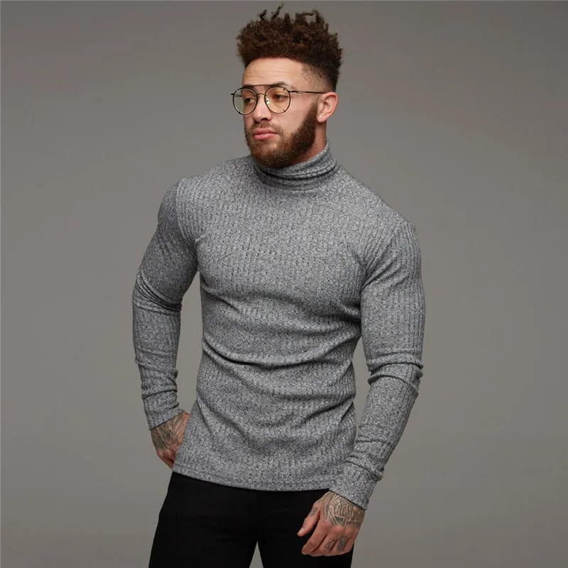 Turtleneck Thin Fit Sweater