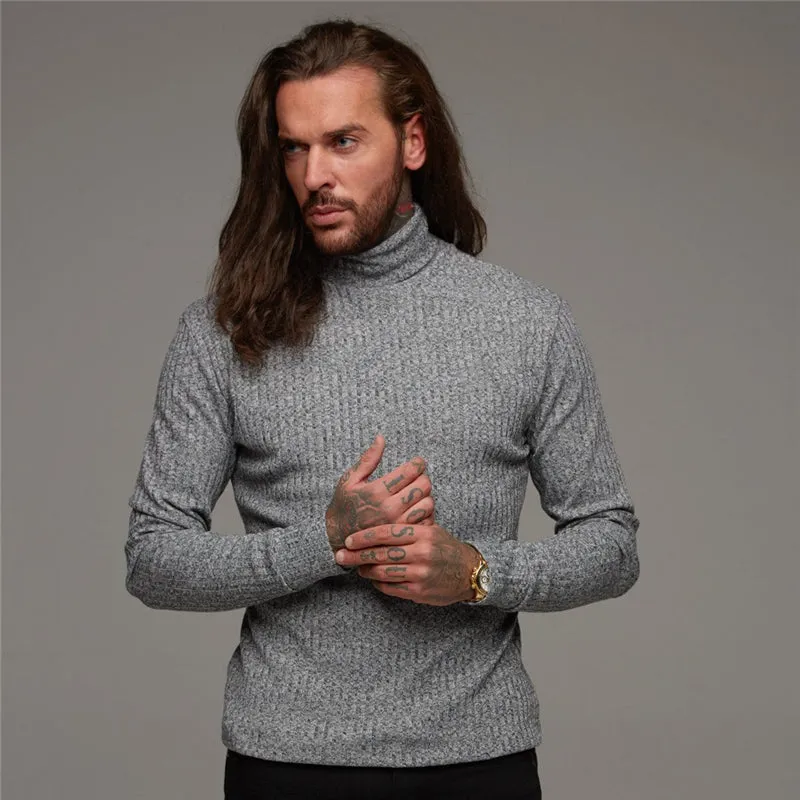 Turtleneck Thin Fit Sweater