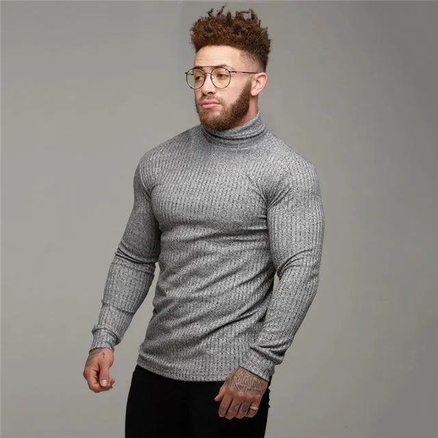 Turtleneck Thin Fit Sweater