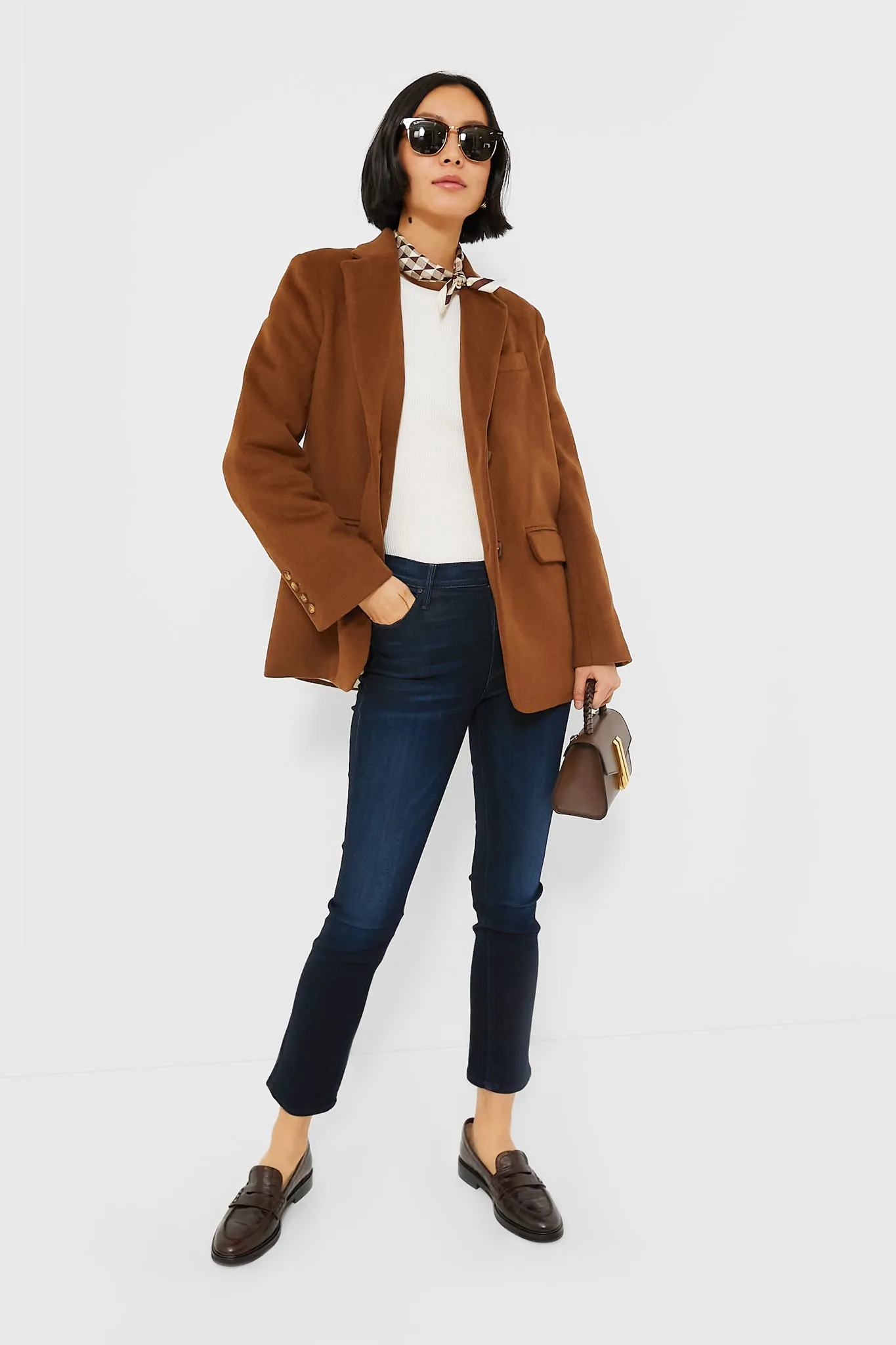 Walnut Wool Cashmere Atelier Blazer