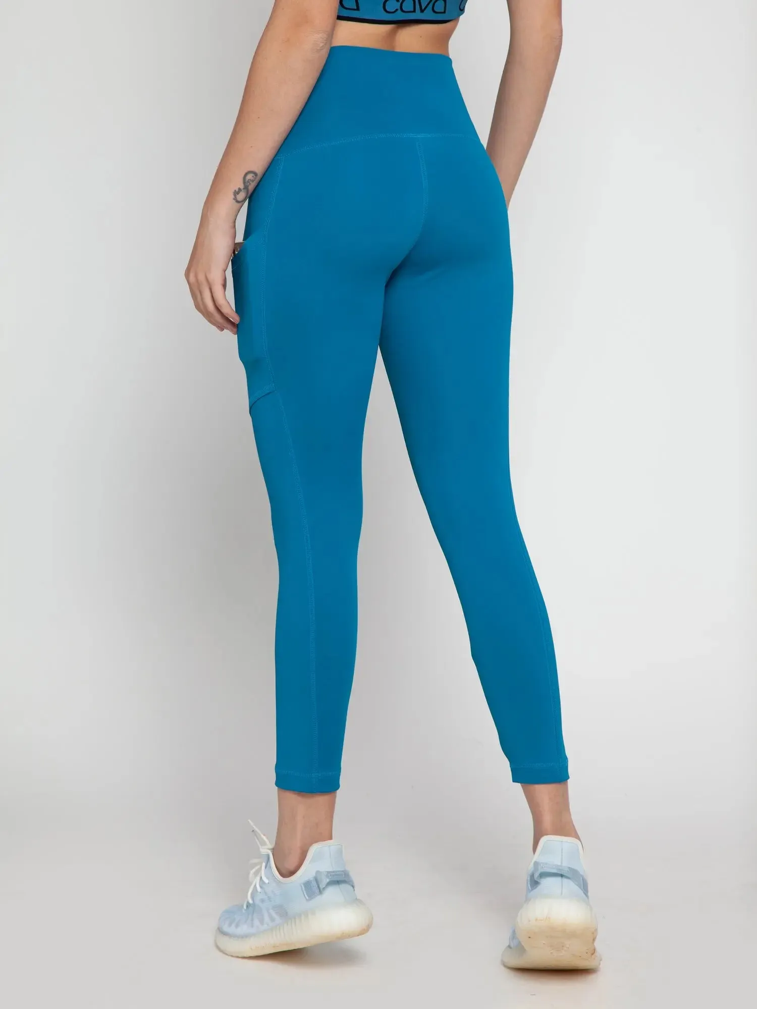 Wave Blue High-Functional Leggings