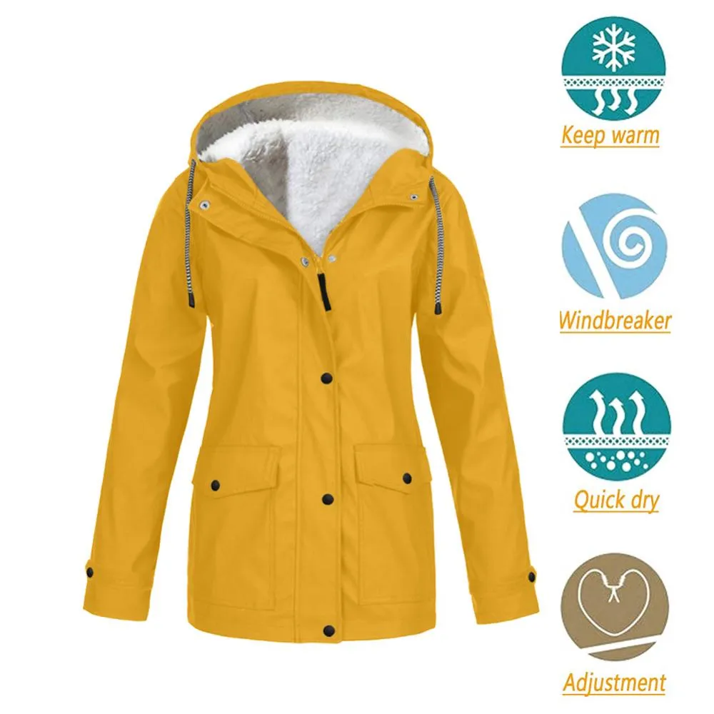 Women's Ski Jacket Warm Winter Waterproof Windbreaker Hooded Coat Snowboarding Jackets, S-5XL