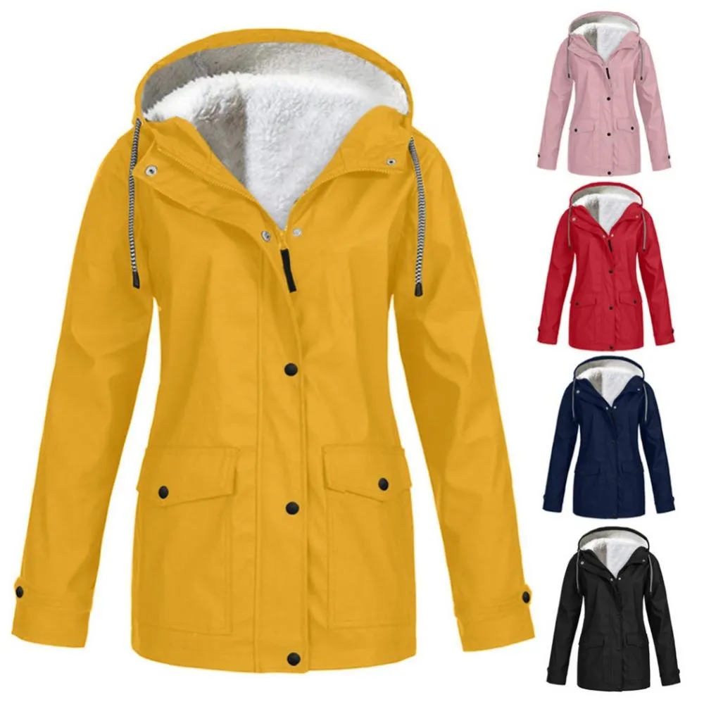 Women's Ski Jacket Warm Winter Waterproof Windbreaker Hooded Coat Snowboarding Jackets, S-5XL