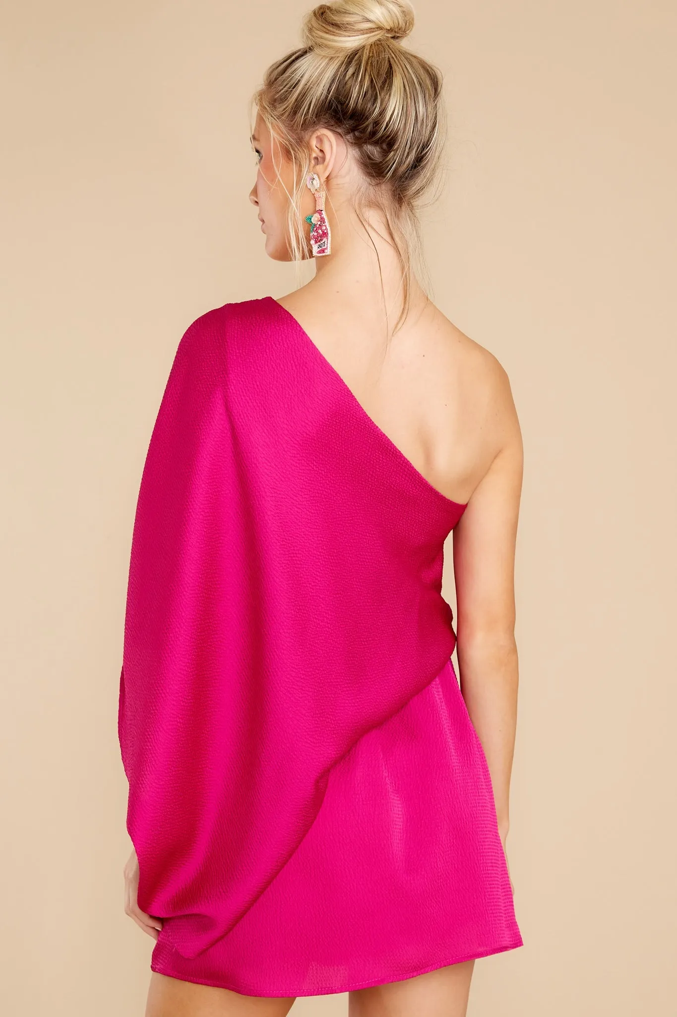 Your Inner Goddess Fuchsia Dress